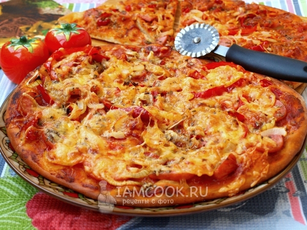 Рецепт пиццы на кефире