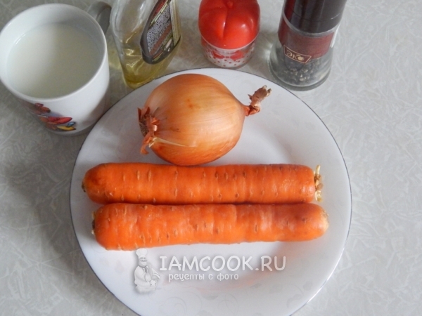 Ингредиенты для диетического супа-пюре
