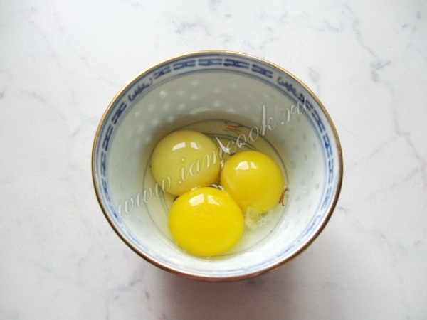 Яйца для заварного крема