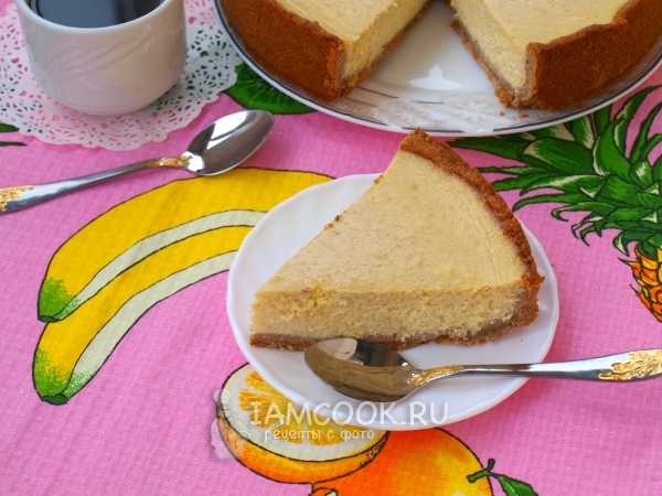 Рецепт бананового чизкейка