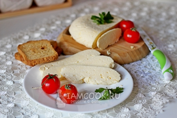 Рецепт домашнего сыра из молока