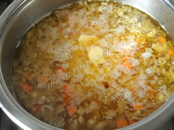 Варим вегетарианский фасолевый суп
