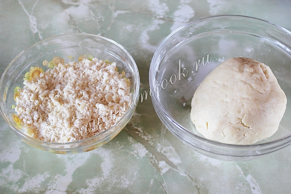 Два вида теста для печенья из лимона