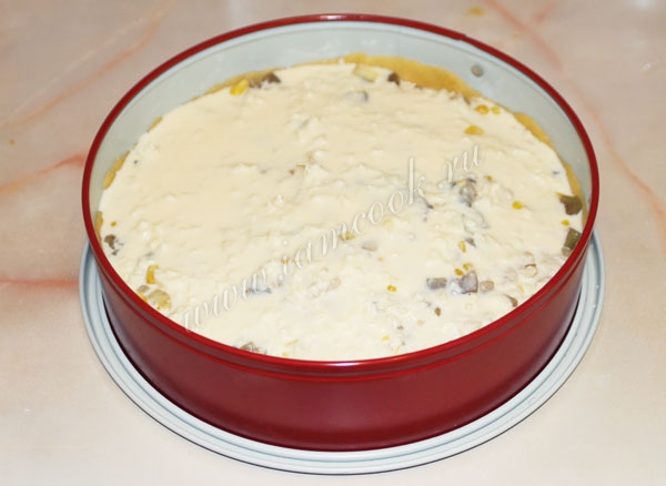 запекание лоранского пирога