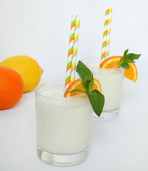 Рецепт коктейля из молока с ананасовым соком