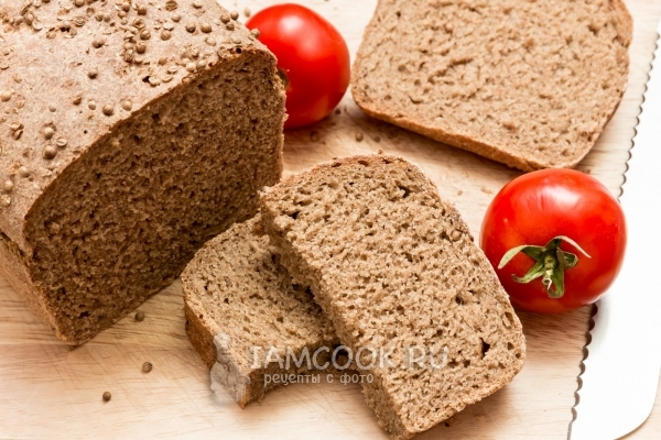 Фото домашнего Бородинского хлеба