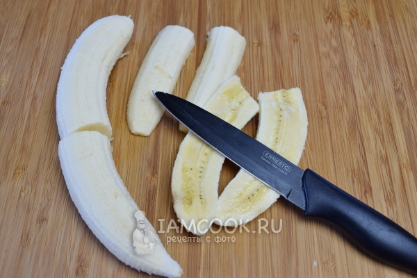 Порезать бананы