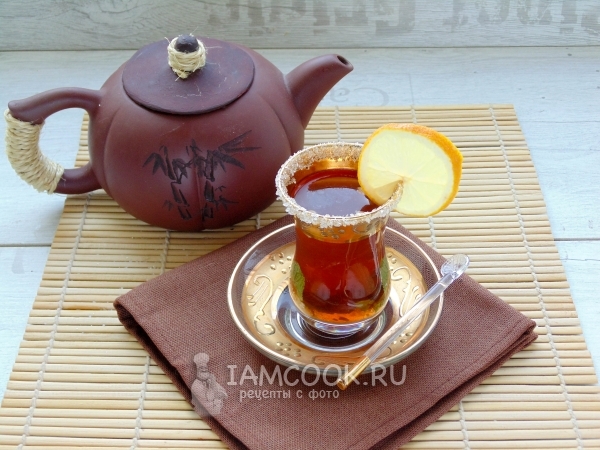 Готовый чай по-берберски (по-тунисски)