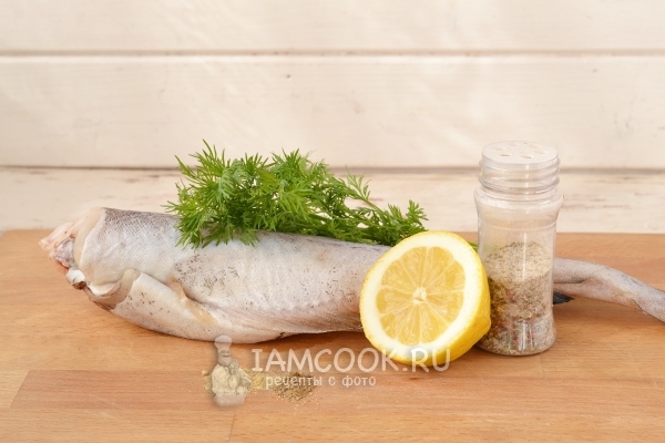 Ингредиенты для рыбы на пару в мультиварке