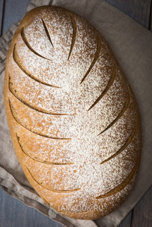 Рецепт пшенично-ржаного хлеба на солоде