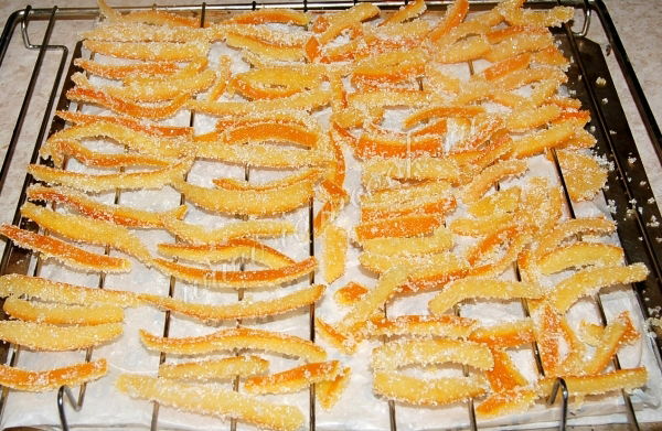 Фото цукатов из апельсиновых корок