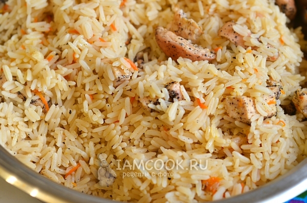 Пример пропаренного риса