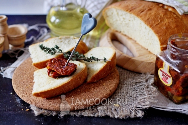 Рецепт хлеба на оливковом масле