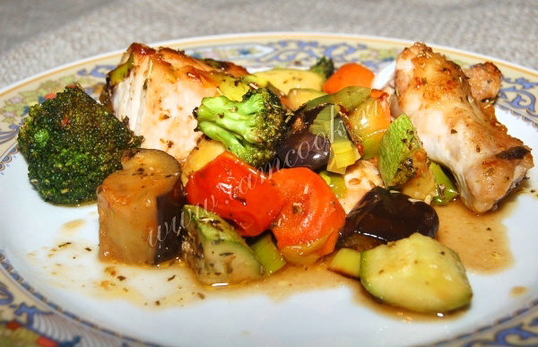 рецепт рагу из курицы с овощами
