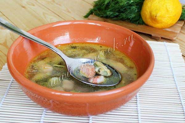 Рецепт тайского супа