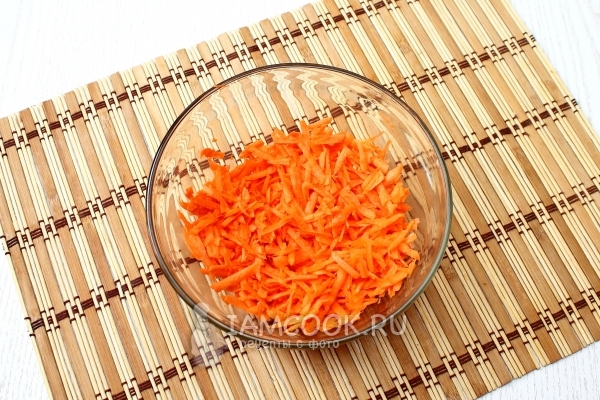 Морковь тертая