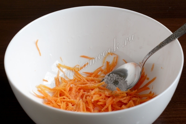 Морковь с солью