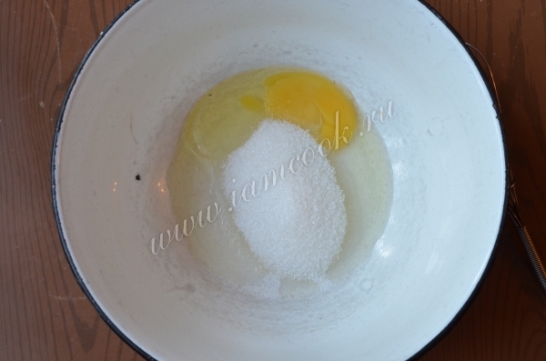 Яйца с сахаром