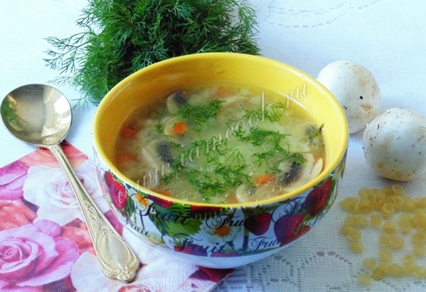 рецепт супа с индейкой