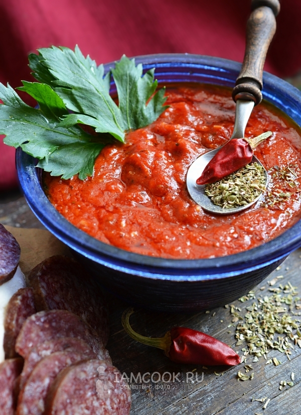 Рецепт средиземноморского томатного соуса