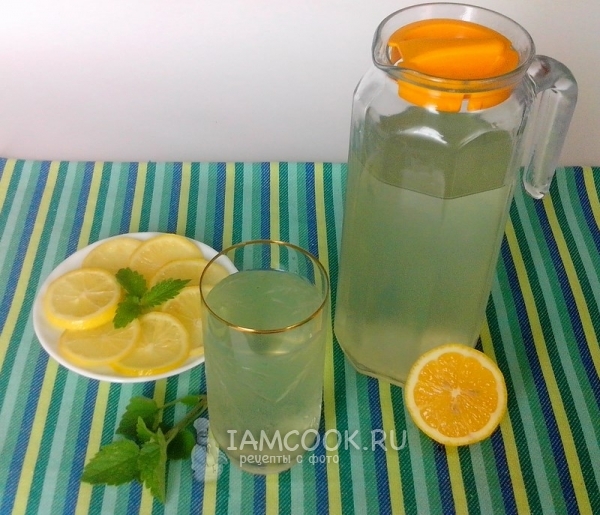 Фото лимонада из лимонов