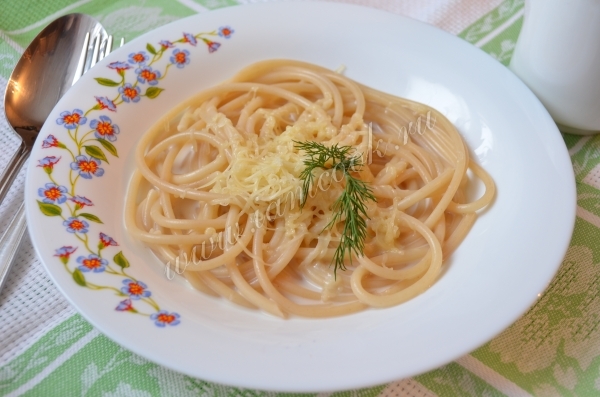 сырный соус для спагетти