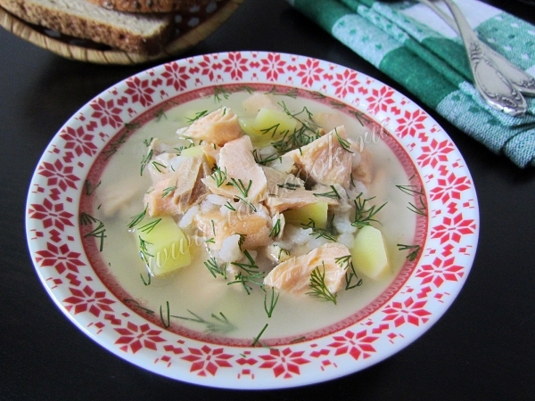 Рецепт рыбного супа из форели