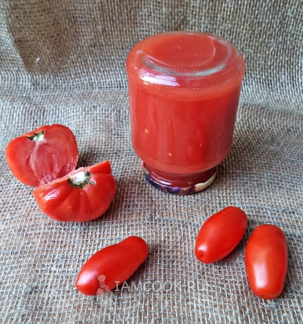 Фото томатного сока на зиму в домашних условиях