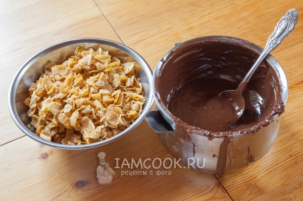 Ингредиенты для шоколадных хрустиков