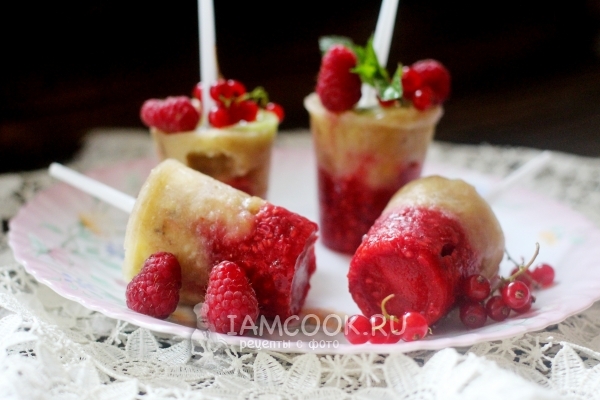 Рецепт ягодно-фруктового льда