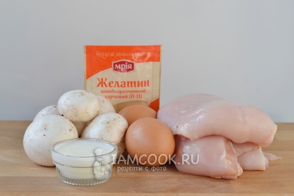 Ингредиенты для куриной колбасы по Дюкану