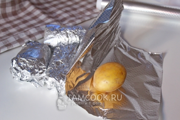 Картофель в фольге