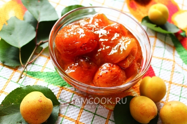 Рецепт варенья из абрикосов «Пятиминутка»