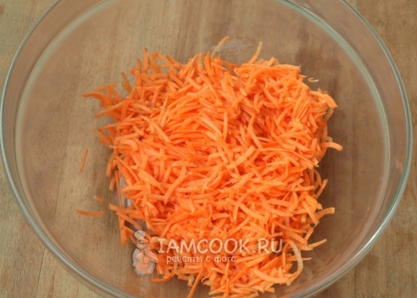 Морковь тертая