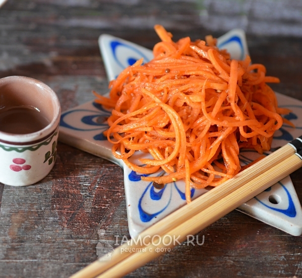 Рецепт корейской моркови