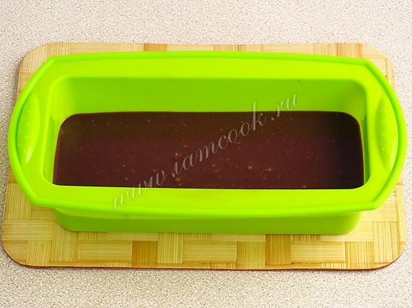 Шоколадное тесто для ириса