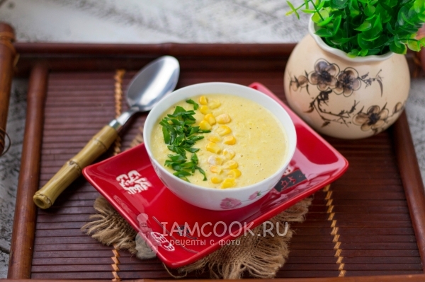 Фото японского кукурузного супа