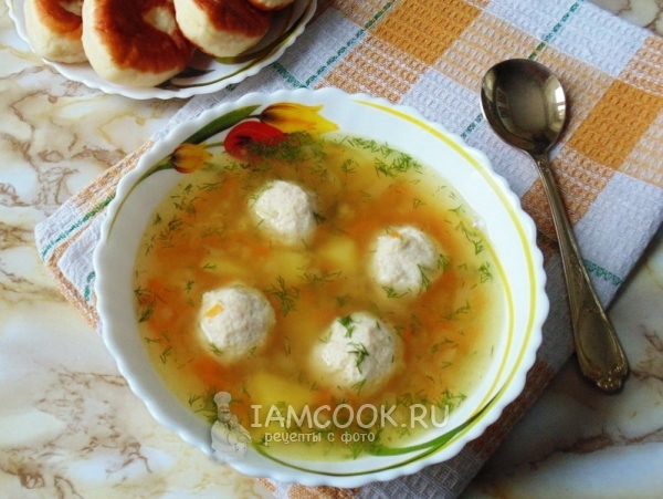 Рецепт супа с красной чечевицей и фрикадельками