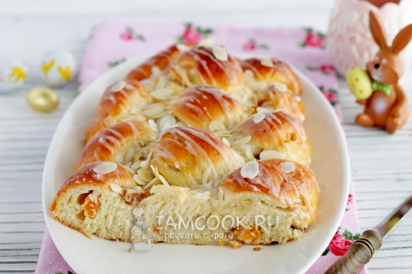 Рецепт дрожжевой плетенки