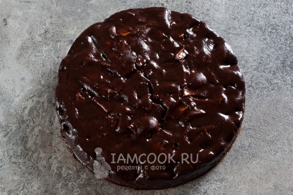Рецепт шоколадного пирога с манго