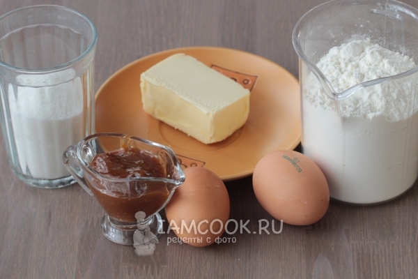 Ингредиенты для трубочек со сгущенкой