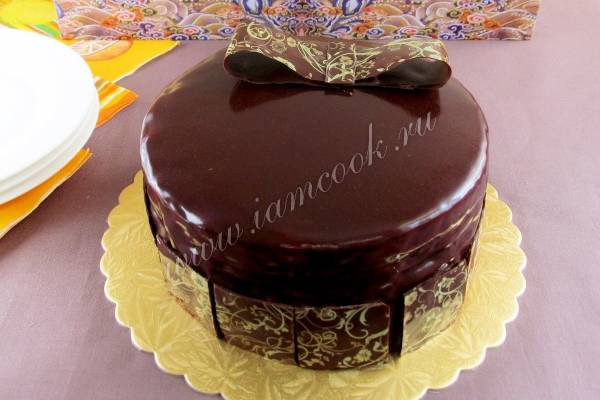 Шоколадно-апельсиновый торт со сливочным кремом — рецепт с фото пошагово + отзывы