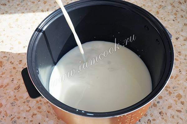 Топленое молоко в мультиварке Brand - aikimaster.ru