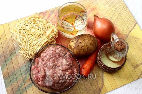 Суп с мясными фрикадельками и вермишелью – пошаговый рецепт приготовления с фото