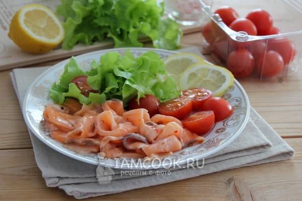 Карпаччо из семги – легкий рецепт рыбы быстрого приготовления