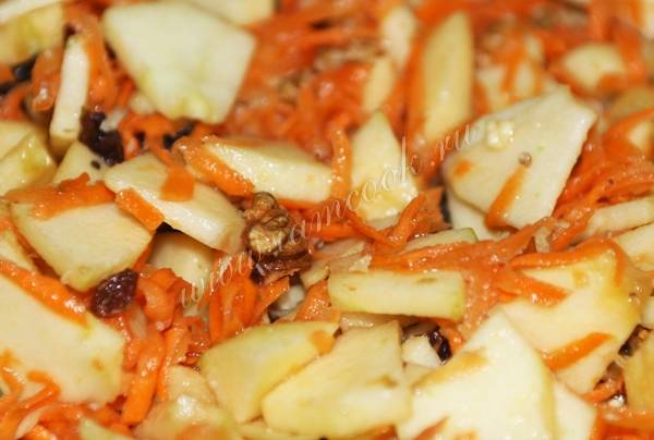 Полезные свойства салата из моркови с орехами
