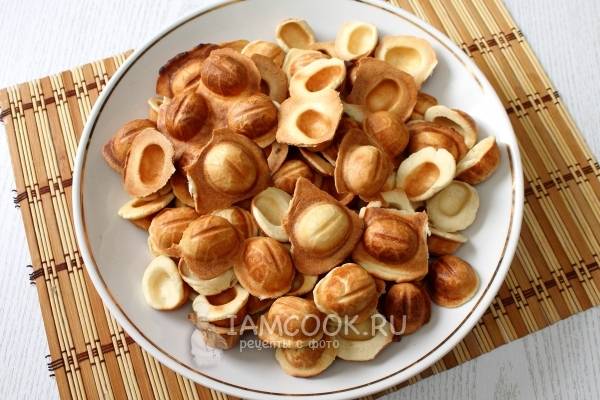Советские орешки со сгущенкой, пошаговый рецепт с фото от автора Елена Бон на ккал
