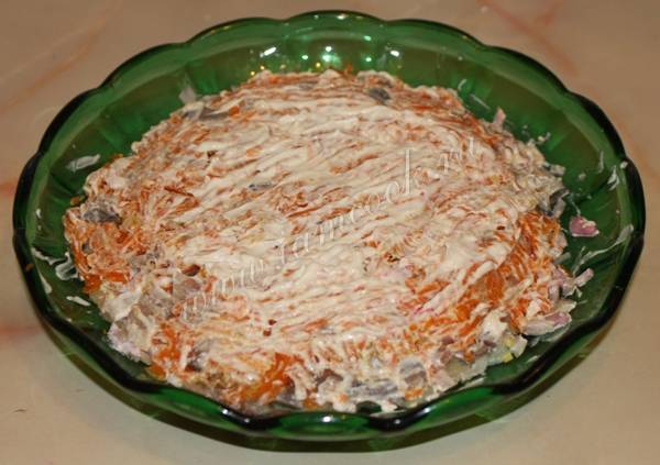 Салат селёдка под шубой рецепт с фото пошагово