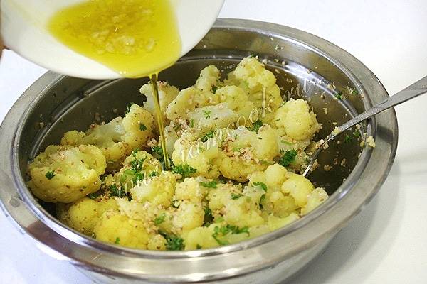 Сациви из цветной капусты (Georgian Cauliflower Satcivi) - Вкусные заметки