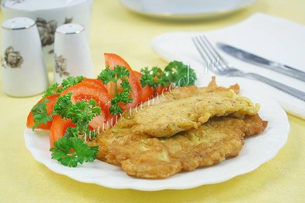 Куриные отбивные в сырном кляре рецепт – Французская кухня: Основные блюда. «Еда»